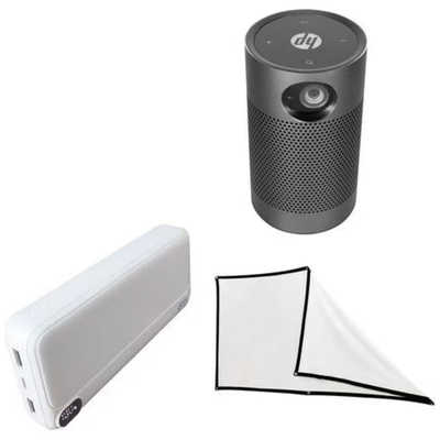 新品 HP エイチピー モバイルプロジェクター（3in1）