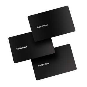 SWITCHBOT カードキー 3枚入り(キーパット、指紋認証パッド専用) W2500030
