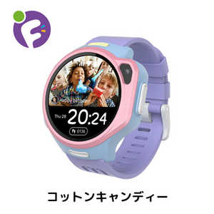 MYFIRSTJAPAN スマートウォッチ myFirst Fone R2 コットンキャンディ/eSIM(SIM内蔵モデル)/ 双方向通話(ビデオ・音声)/リアルタイムGPS機能/カメラ/SNS機能 KW1306SC-CC01