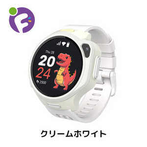 MYFIRSTJAPAN スマートウォッチ myFirst Fone R2 クリームホワイト/ eSIM(SIM内蔵モデル)/ 双方向通話(ビデオ・音声)/リアルタイムGPS機能/カメラ/SNS機能 KW1306SC-NW01