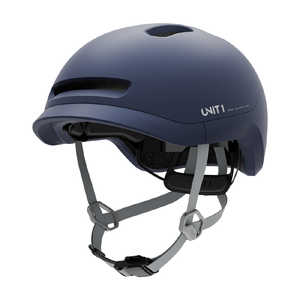 UNIT1 ���]�ԗp�w�����b�g NEON �l�I�� MIPS SMART HELMET(S�T�C�Y�F51?54cm) STEEL BLUE NEONMIPSSBLUEV1