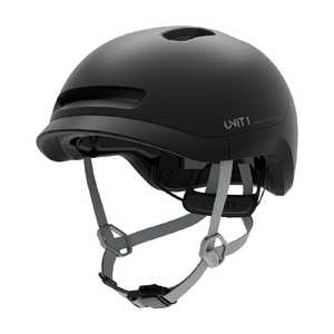 UNIT1 ���]�ԗp�w�����b�g NEON SE �l�I�� SE SMART HELMET(S�T�C�Y�F51?54cm) CHARCOAL BLACK NEONSESBLACKV1