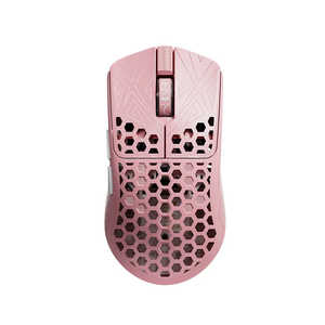 ARBITERSTUDIO AKITSU MEDIUM ゲーミングマウス ［光学式 / 有線/無線(ワイヤレス) / 5ボタン / USB (Type-C＋Type-A)］ ピンク as-akitsu-mid-pk