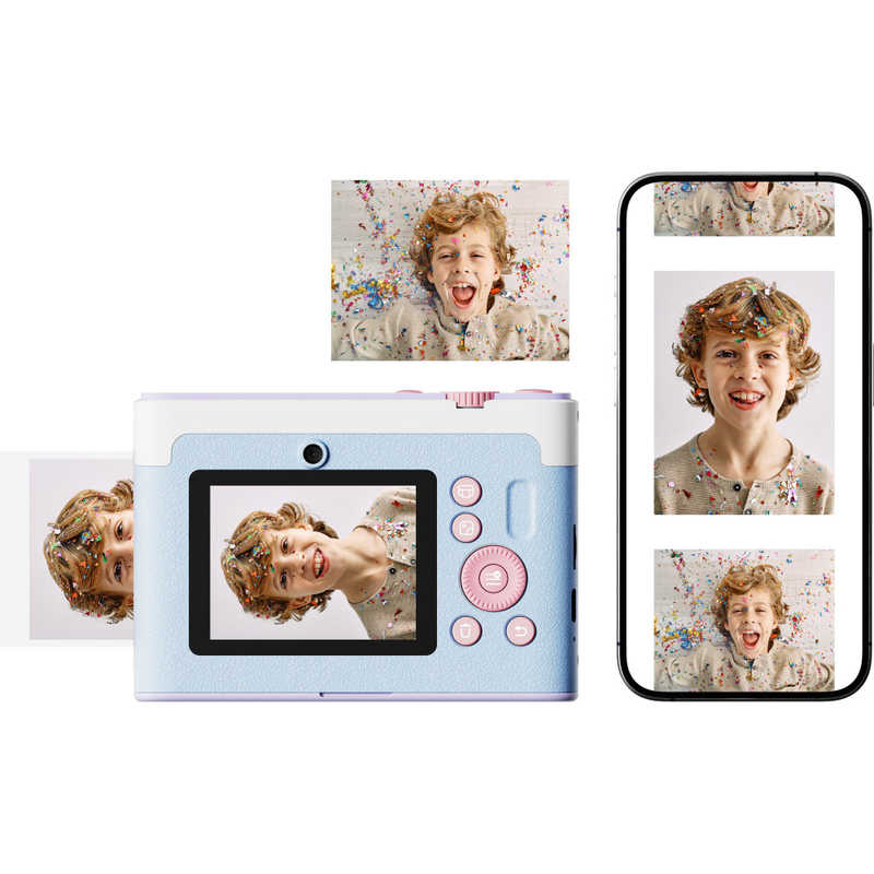 MYFIRSTJAPAN MYFIRSTJAPAN マイファースト myFirst ［マイファーストカメラ Insta LUX］ コットンキャンディー FC2801SA-CC01 FC2801SA-CC01