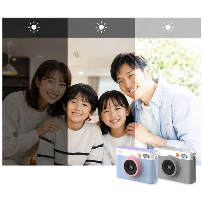 MYFIRSTJAPAN MYFIRSTJAPAN マイファースト myFirst ［マイファーストカメラ Insta LUX］ コットンキャンディー FC2801SA-CC01 FC2801SA-CC01