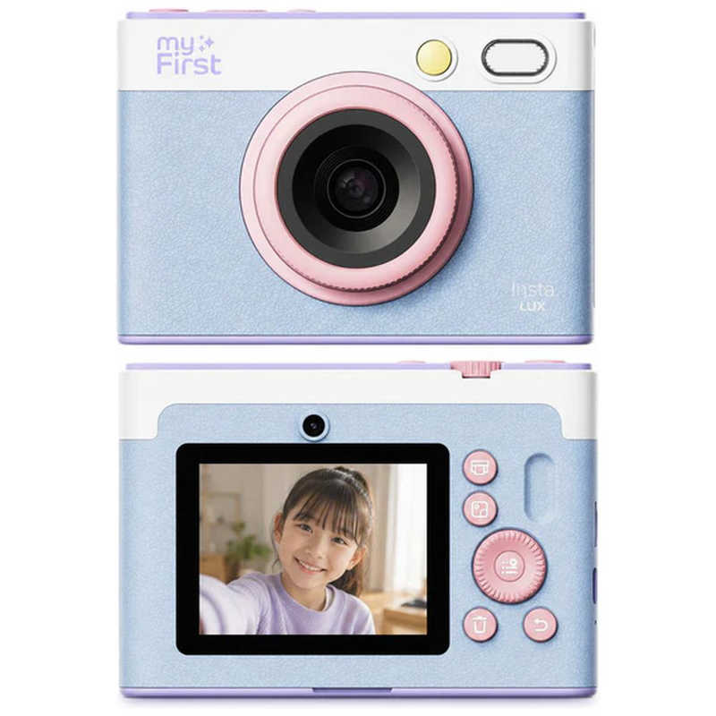 MYFIRSTJAPAN MYFIRSTJAPAN マイファースト myFirst ［マイファーストカメラ Insta LUX］ コットンキャンディー FC2801SA-CC01 FC2801SA-CC01