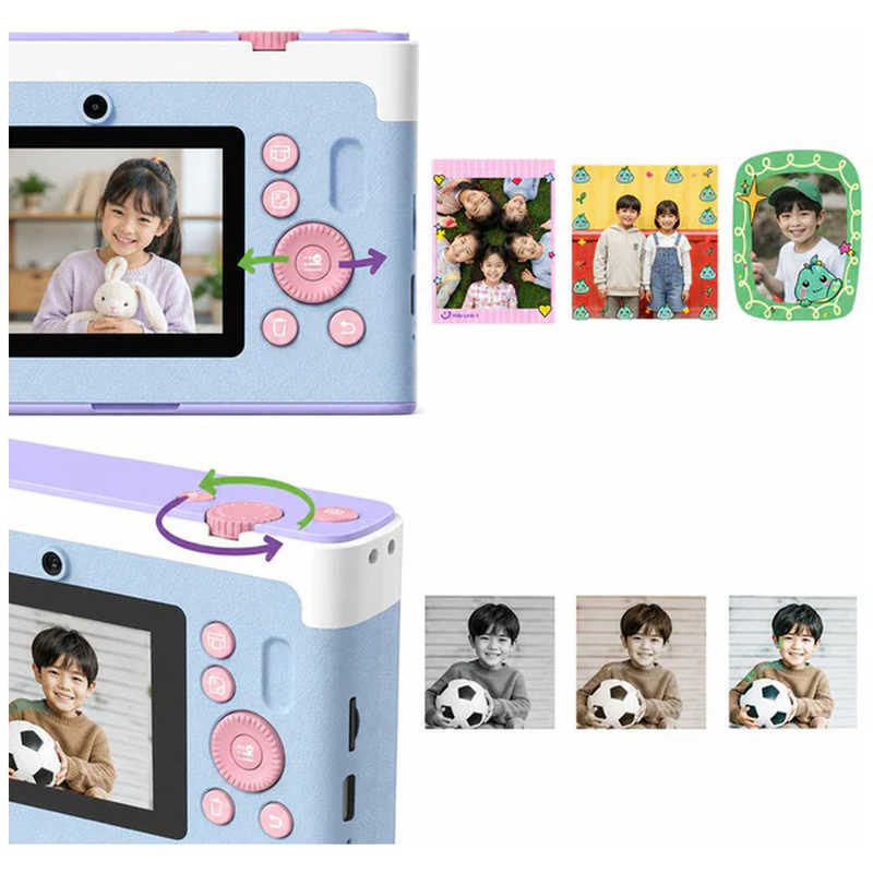 MYFIRSTJAPAN MYFIRSTJAPAN マイファースト myFirst ［マイファーストカメラ Insta LUX］ コットンキャンディー FC2801SA-CC01 FC2801SA-CC01