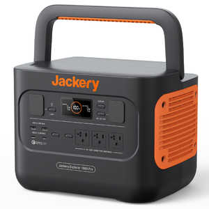 JACKERY ポータブル電源 1000 Pro [1002Wh/8出力 /ソーラーパネル(別売)]  JE1000B