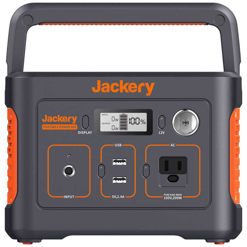 JACKERY JACKERY ポータブル電源 [403Wh /4出力 /AC・DC充電・ソーラー(別売)]  PTB041 PTB041