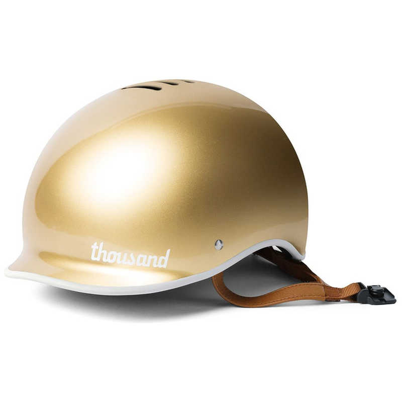 THOUSAND THOUSAND 自転車用ヘルメット Heritage 1.0 Bike ＆ Skate Helmet(Sサイズ：54～57m) Stay Gold HERITAGE1.0STAYGOLDS HERITAGE1.0STAYGOLDS