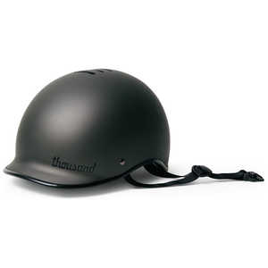 THOUSAND 自転車用ヘルメット Heritage 1.0 Bike ＆ Skate Helmet(Mサイズ：57～59cm) Stealth Black HERITAGE1.0SBLACKM