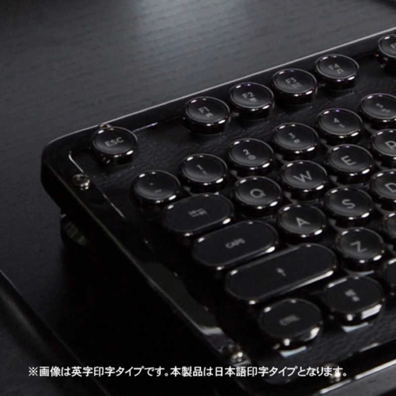 AZIO AZIO タイプライター型キーボード USB接続 日本語配列 Retro Classic Onyx MK-RETRO-L-01-JP オニックス MK-RETRO-L-01-JP オニックス