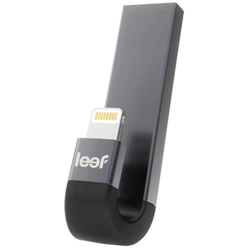 LEEF LEEF USBメモリ　ブラック LIB300KK016E1 LIB300KK016E1