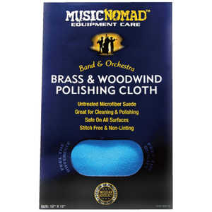 MUSICNOMAD 金管・木管楽器用マイクロファイバークロス BRASS POLISH CLOTH MN730 MUSICNOMAD 金管・木管楽器用マイクロファイバークロス BRASS POLISH CLOTH MN730
