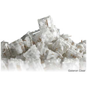 GLORIOUS Glorious GATERON Switches 120 x Gateron Clear GAT-CLEAR GLORIOUS Glorious GATERON Switches 120 x Gateron Clear GAT-CLEAR