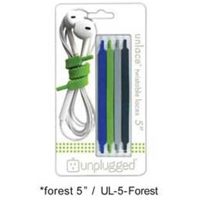 日本ポステック 日本ポステック 〔ケーブルアクセサリー〕　UNLACE 5　forest　unplugged UL-5-Forest UL5FOREST UL5FOREST