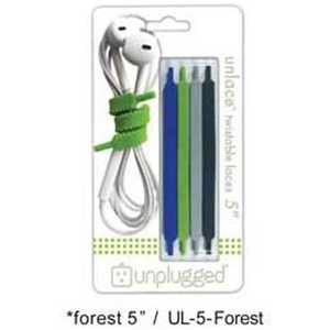 日本ポステック 〔ケーブルアクセサリー〕　UNLACE 5　forest　unplugged UL-5-Forest UL5FOREST