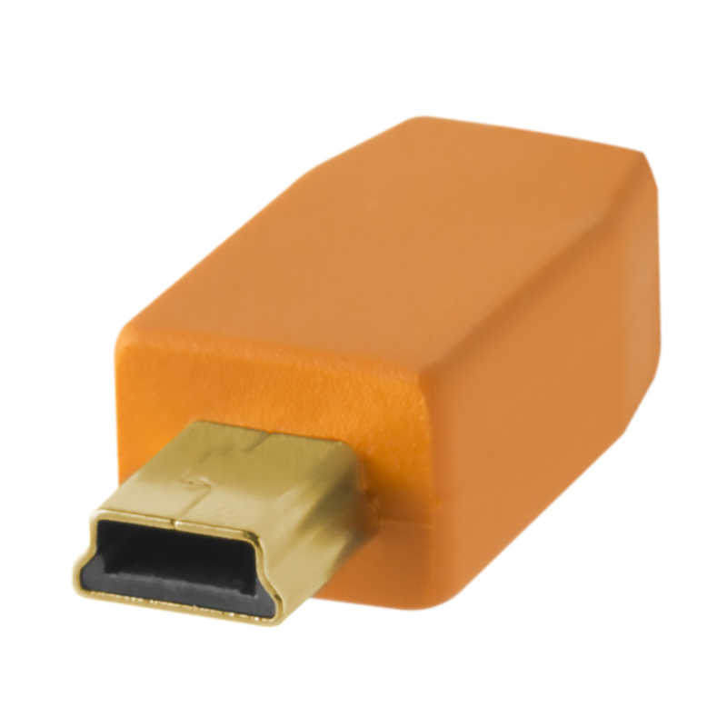 テザーツールズ テザーツールズ TetherPro USB 2.0 male to Mini-B 5 pin 15 Orang CU5451 CU5451