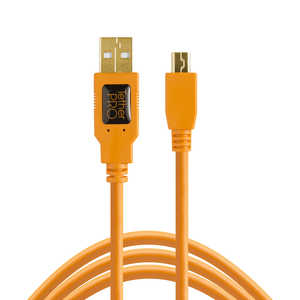 ƥġ륺 TetherPro USB 2.0 male to Mini-B 5 pin 15 Orang CU5451