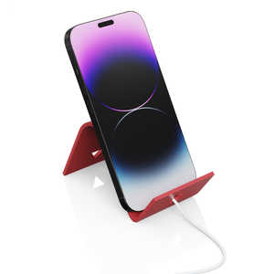スリーウィン iFLEX Buddy スマホスタンド レッド 3W3782 スリーウィン iFLEX Buddy スマホスタンド レッド 3W3782