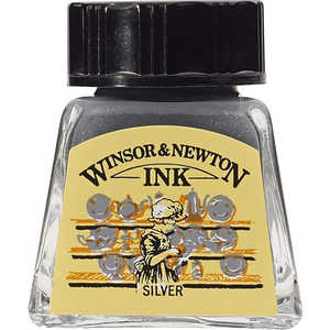 ドローイングインク 14ml 617 シルバー(945) ウィンザー&ニュートン 19501617 ドローイングインク 14ml 617 シルバー(945) ウィンザー&ニュートン 19501617