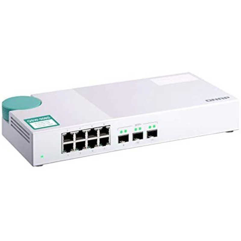 QNAP QNAP スイッチングハブ[8+3ポート /Giga対応･10G SFP+] QSW-308S QSW-308S