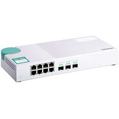QNAP スイッチングハブ[8+3ポート /Giga対応・10G SFP+] QSW-308S の 