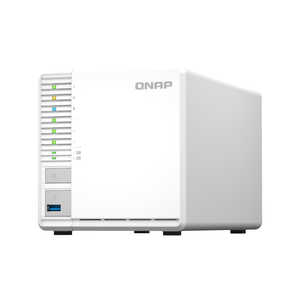 QNAP NAS [ストレージ無/3ベイ] TS-364-8G