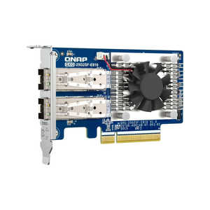 QNAP ネットワーク拡張カード［25Gbps/10Gbps］ QXG-25G2SF-E810