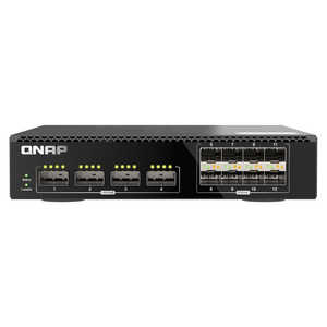 QNAP スイッチングハブ ［12ポート /QSFP28、SFP28］ QSW 100GbE スイッチ QSW-M7308R-4X