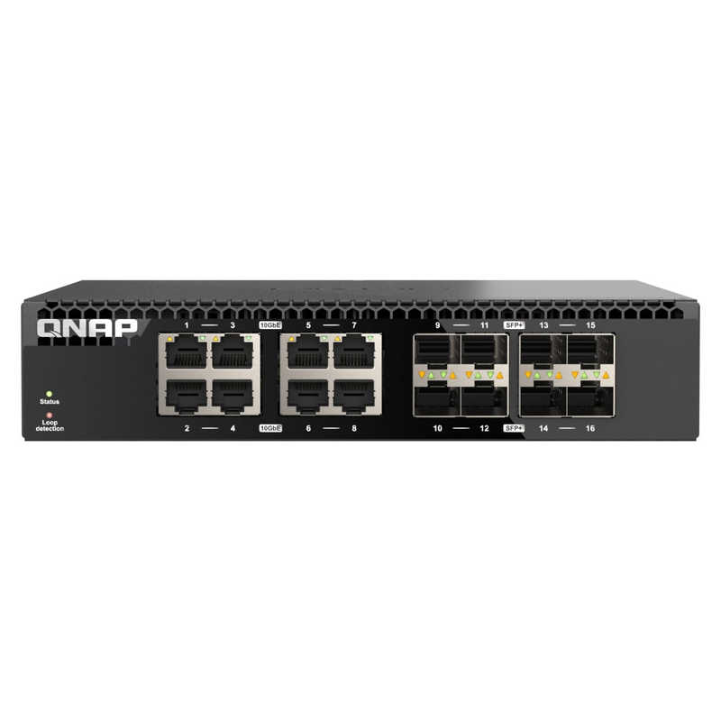QNAP QNAP アンマネージドスイッチ［16ポート10GbE］ QSW-3216R-8S8T QSW-3216R-8S8T