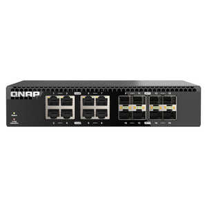 QNAP アンマネージドスイッチ［16ポート10GbE］ QSW-3216R-8S8T