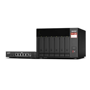 QNAP NASケース(スイッチバンドル) TS-673A-SW5T