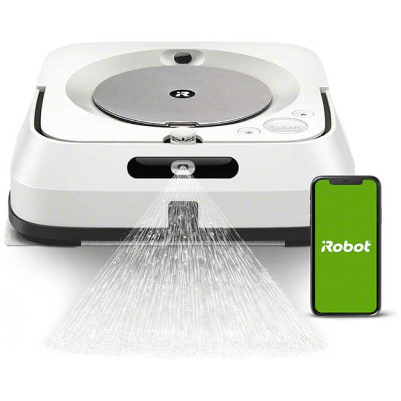 iRobot　アイロボット iRobot　アイロボット 床拭きロボット掃除機 ブラーバ ジェットm6 m613860 ホワイト m613860 ホワイト