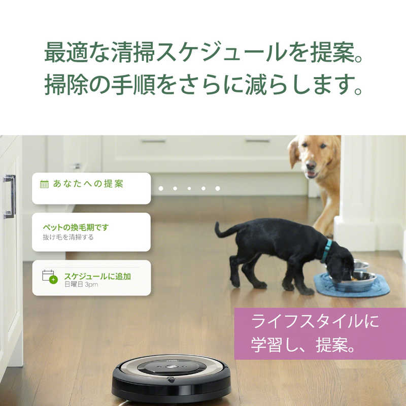 iRobot　アイロボット iRobot　アイロボット 【アウトレット】 (国内正規品) ロボット掃除機 ｢ルンバ｣ e5 ブラック E5 E5