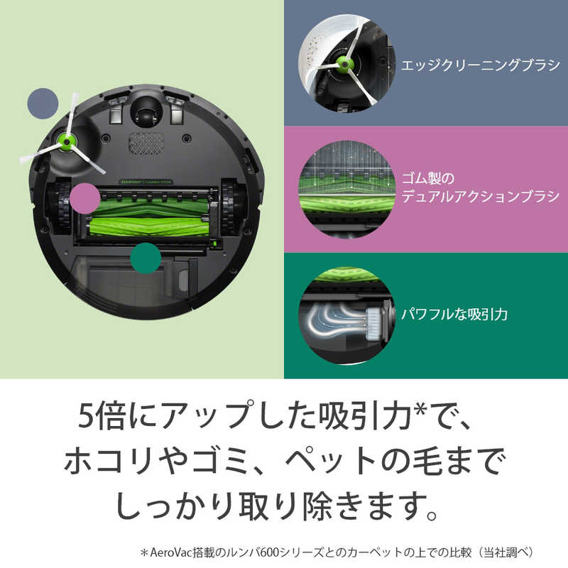 iRobot　アイロボット iRobot　アイロボット 【アウトレット】ルンバ i3+ ロボット掃除機 I355060 グレー (国内正規品) I3+ I3+