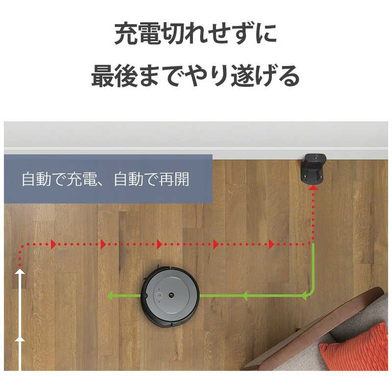 iRobot　アイロボット iRobot　アイロボット ルンバ i2 ロボット掃除機 グレー (国内正規品) i215860 i215860