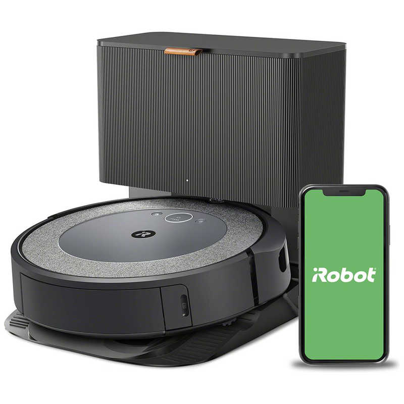 iRobot　アイロボット iRobot　アイロボット (国内正規品) ロボット掃除機「ルンバ」 グレー i555860 ［吸引タイプ］ i5+ i5+