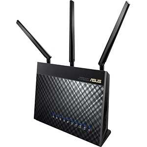ASUS エイスース 無線LANルーター(Wi-Fiルーター) ac/n/a/g/b 目安：～4LDK/3階建 RT-AC68U