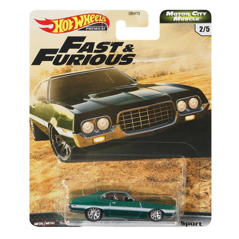 マテル GJR70 ホットウィール ワイルド・スピード MOTOR CITY MUSCLE 