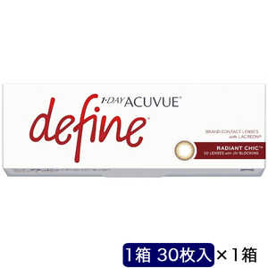 ジョンソン＆ジョンソン (度あり/-6.00) ワンデーアキュビューディファインモイスト ラディアントシック (BC8.5) コンタクトレンズ 