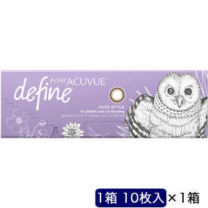 ジョンソン＆ジョンソン (度あり/-6.50) ワンデーアキュビューディファインモイスト ヴィヴィッドスタイル アニマルデザイン 10枚入 