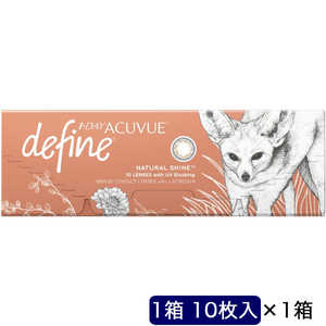 ジョンソン＆ジョンソン (度あり/-3.00) ワンデーアキュビューディファインモイスト ナチュラルシャイン アニマルデザイン (BC8.5) 10枚入 