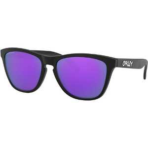 オークリー Frogskins【アジアフィット】OO9245-9554［サングラス］ マットブラック/プリズムバイオレット OO9245_92459554