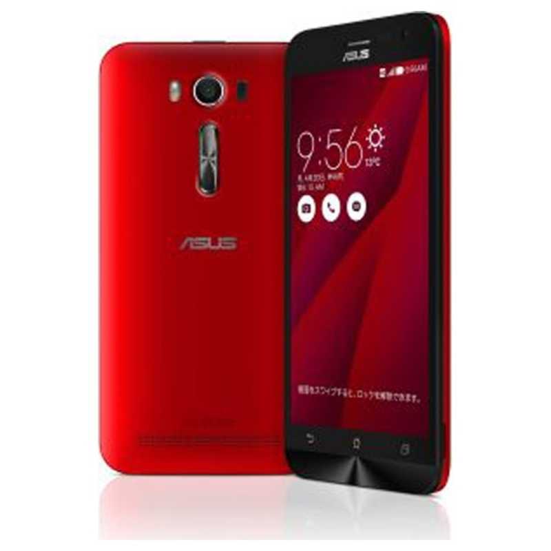 ASUS エイスース ASUS エイスース SIMフリースマートフォン Zenfone 2 Laser Android 5.0・5型ワイド・メモリ/ストレージ：2GB/16GB microSIMｘ2 ZE500KL-RD16 ZE500KL-RD16
