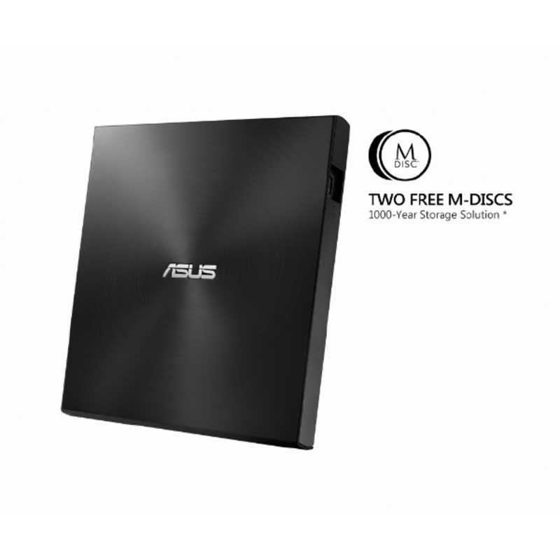 ASUS エイスース ASUS エイスース ポータブルDVDドライブ USB 2.0 ZenDrive U7M【英語版】 ブラック [USB-A] SDRW-08U7M-U/BLK/G/AS/P2G SDRW-08U7M-U/BLK/G/AS/P2G