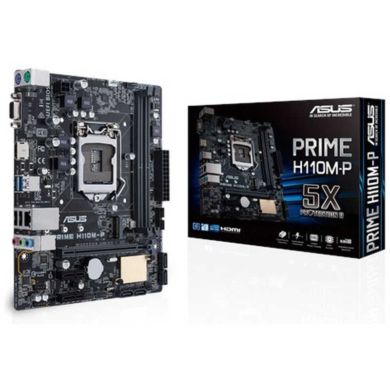 ASUS エイスース ASUS エイスース マザーボード Intel H110チップセットmATX M/B ［MicroATX］ PRIME H110M-P PRIME H110M-P