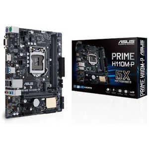 ASUS エイスース マザーボード Intel H110チップセットmATX M/B ［MicroATX］ PRIME H110M-P
