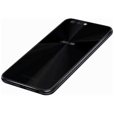 ASUS エイスース ZenFone 4（ZE554KL） ミッドナイトブラック 「ZE554KL-BK64S6」 Android  7.1.1・5.5型・メモリ/ストレージ：6GB/64GB nanoSIMｘ1 nanoSIM or micro ...