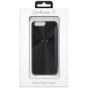 ASUS エイスース 【純正】 ASUS ZenFone 4（ZE554KL）用　View Flip Cover　ブラック　90AC02B0-BCV001 手帳型ケース 90AC02B0-BCV001